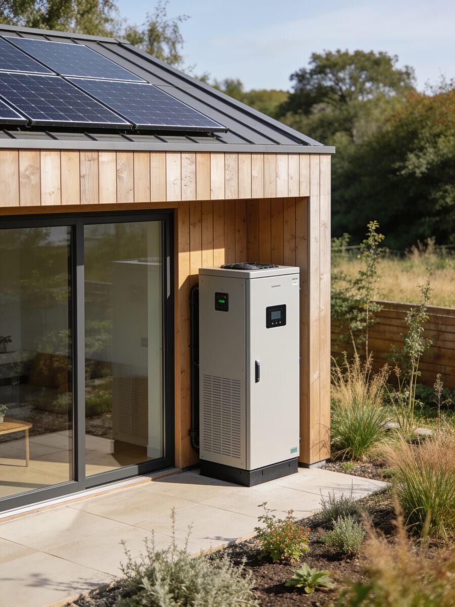 A fully sustainable, solar-powered modular veteran home